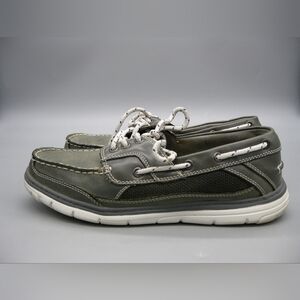 Croft & Barrow Boat Shoes Men 9 Grey